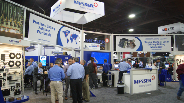 Messer Cutting at trade shows and events